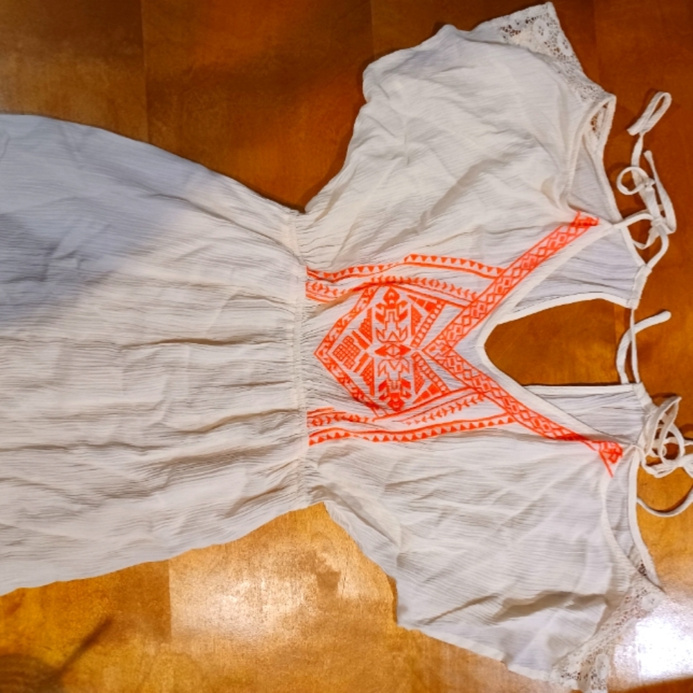 Bohemian Flowy Maxi Dress size small